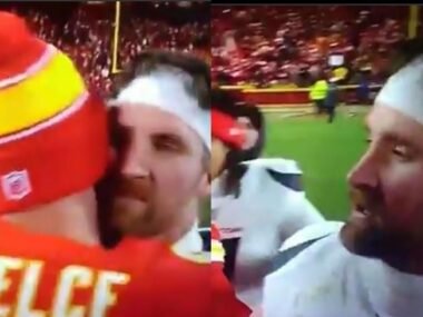 Travis Kelce Receives Strong 9-Word Message from Texans TE After Game