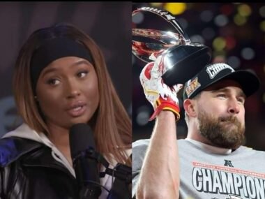 Kayla Nicole reacts to ex boyfriend Travis Kelce heading to Super Bowl 59